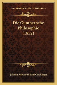 Gunther'sche Philosophie (1852)