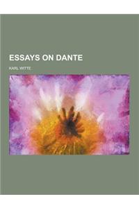 Essays on Dante