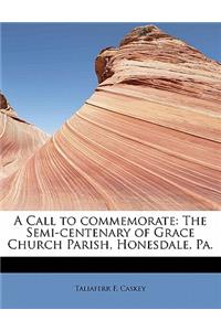 A Call to Commemorate