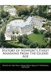 History of Newport's Finest Mansions from the Gilded Age