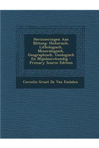 Herinneringen Aan Blitong