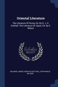 ORIENTAL LITERATURE: THE LITERATURE OF P