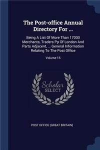 Post-office Annual Directory For ...