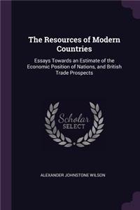 The Resources of Modern Countries