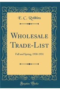 Wholesale Trade-List
