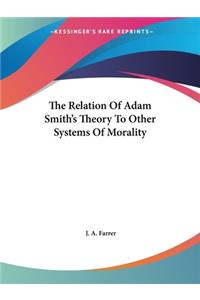 Relation of Adam Smith's Theory to Other Systems of Morality