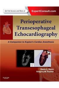 Perioperative Transesophageal Echocardiography: A Companion to Kaplanâ€™s Cardiac Anesthesia (Expert Consult: Online and Print)