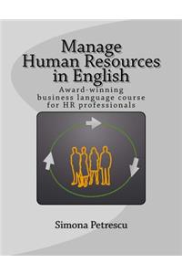 Manage Human Resources in English