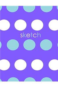 Just Sketch (Polka Blue)