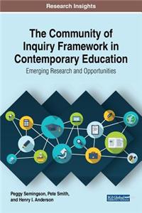 Community of Inquiry Framework in Contemporary Education
