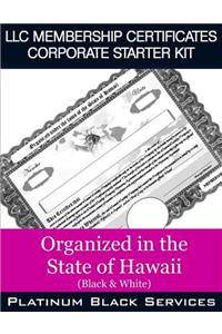 LLC Membership Certificates Corporate Starter Kit
