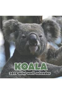Koala 2019 Mini Wall Calendar