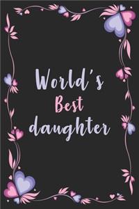 World's Best daughter
