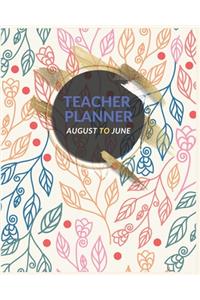Teacher Planner August To June