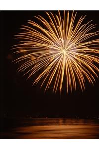 Thailand Fireworks Notebook and Travel Diary