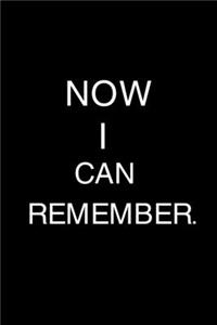 Finaly I Can Remeber