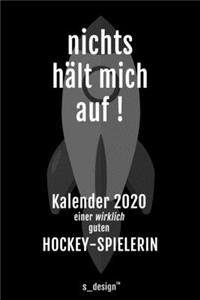 Kalender 2020 für Hockey-Spieler / Hockey-Spielerin