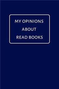 My Opinion About Read Books