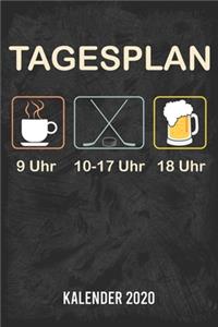 Tagesplan Eishockey Kalender 2020