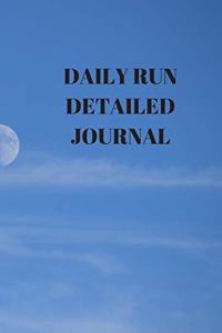 Daily Run Detailed Journal
