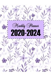 Monthly Planner 2020-2024