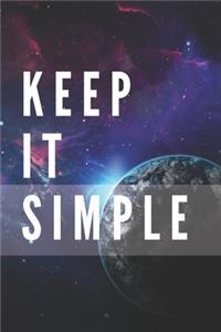 Keep It Simple Notebook