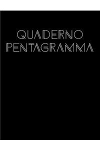 Quaderno Pentagramma