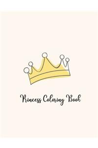 Princess Coloring Book