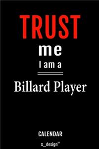 Calendar for Billard Players / Billard Player