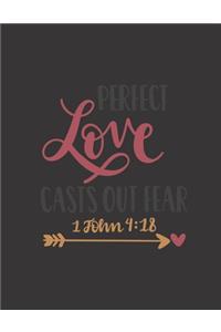 Perfect Love Casts Out Fear 1 John 4