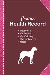 Canine health record