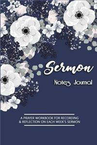 Sermon Notes Journal