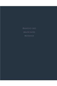 Diamond Grid Graph Paper Notebook