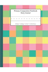Primary Composition Notebook Story Journal