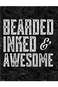 Bearded Inked & Awesome Notebook