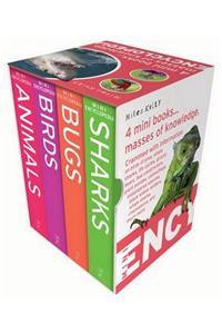 Mini Encyclopedia - 4 Subjects (Animals) Boxed Set: 4 Mini Encyclopdias Crammed with Inormation: Animals, Birds,