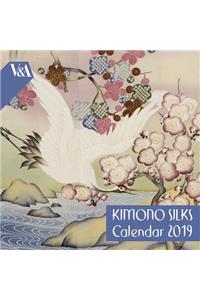 V&A Kimono Silks - mini wall calendar 2019 (Art Calendar)