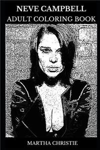 Neve Campbell Adult Coloring Book