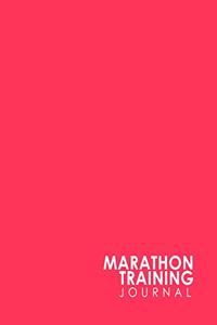 Marathon Training Journal