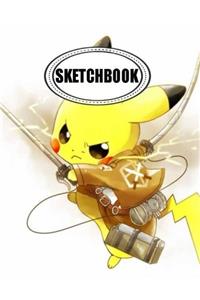Sketchbook Pikachu Aot