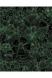 Bullet Journal Notebook Flower Pattern 5