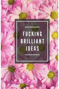 Fucking Brilliant Ideas (Notebook)