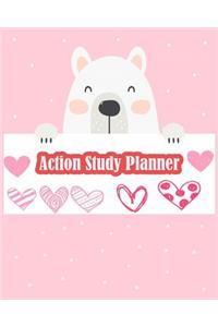 Action Study Planner ( 6 month Organizer )