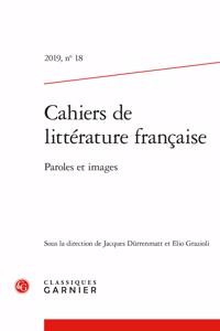 Cahiers de Litterature Francaise