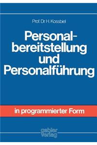 Personalbereitstellung Und Personalführung