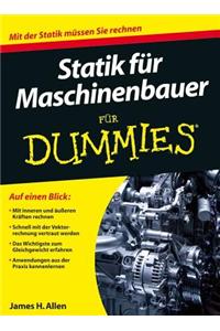 Statik für Maschinenbauer für Dummies
