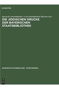 jiddischen Drucke der Bayerischen Staatsbibliothek