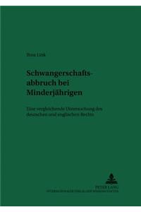 Schwangerschaftsabbruch Bei Minderjaehrigen