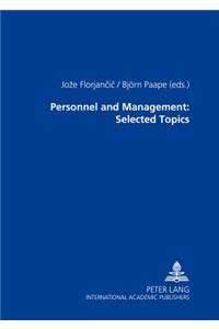 Personnel and Management: Selected Topics