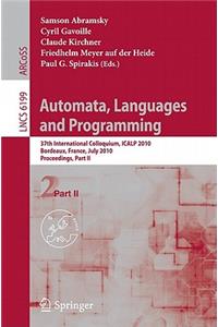 Automata, Languages and Programming